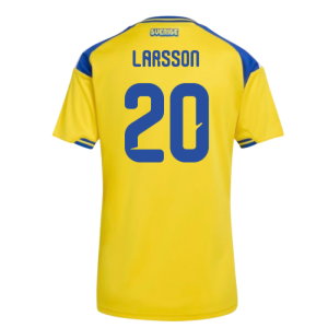 2026-2027 Sweden Home Shirt (Womens) (Larsson 20)