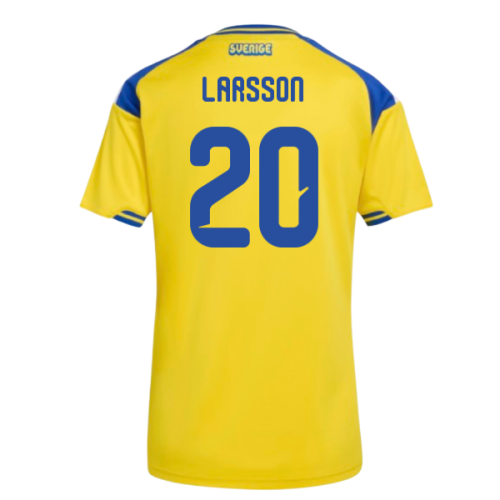 2026-2027 Sweden Home Shirt (Womens) (Larsson 20)