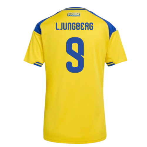 2026-2027 Sweden Home Shirt (Womens) (Ljungberg 9)