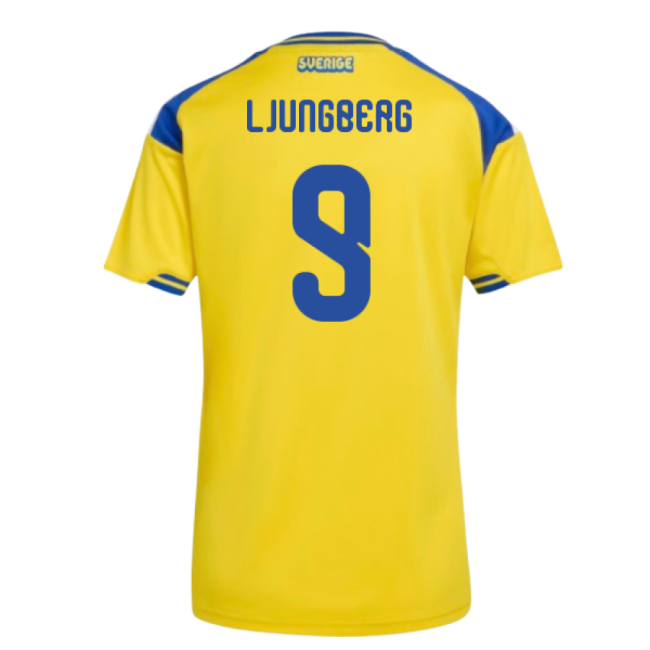 2026-2027 Sweden Home Shirt (Womens) (Ljungberg 9)