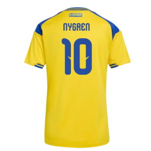2026-2027 Sweden Home Shirt (Womens) (Nygren 10)