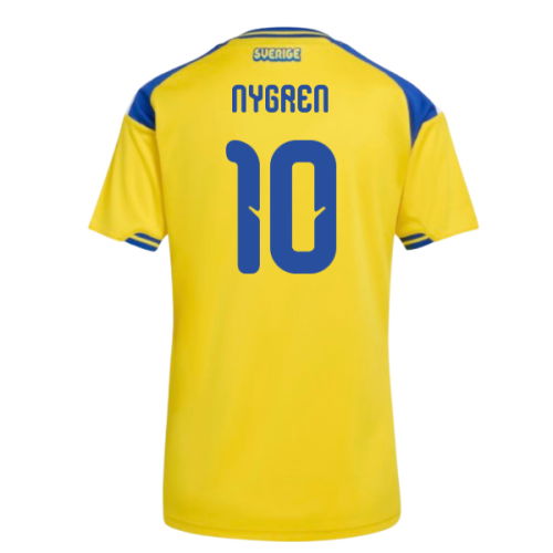 2026-2027 Sweden Home Shirt (Womens) (Nygren 10)