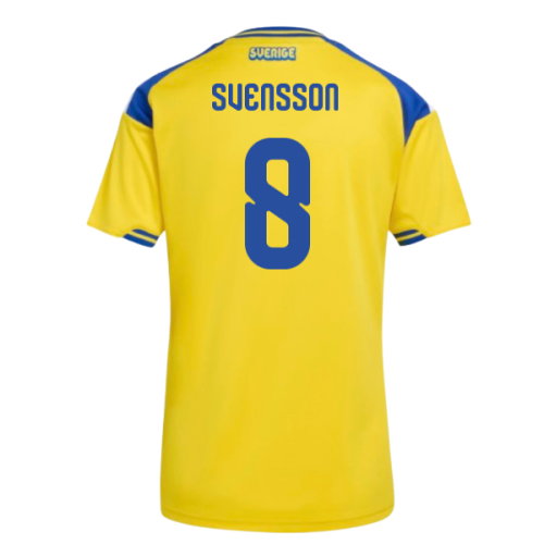 2026-2027 Sweden Home Shirt (Womens) (Svensson 8)