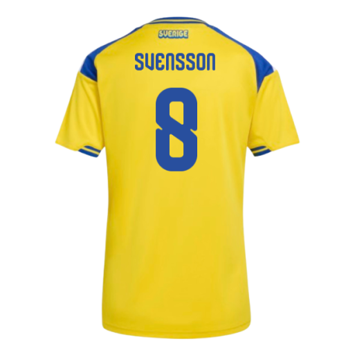 2026-2027 Sweden Home Shirt (Womens) (Svensson 8)