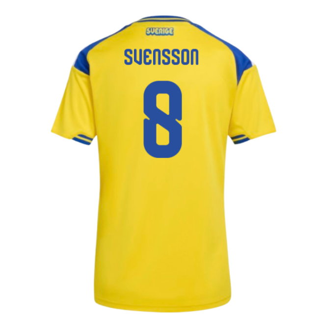 2026-2027 Sweden Home Shirt (Womens) (Svensson 8)