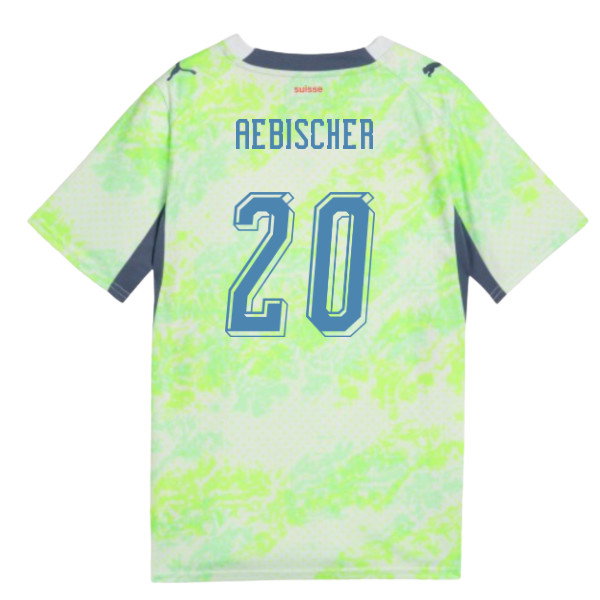 2026-2027 Switzerland Away Shirt (Kids) (Aebischer 20)