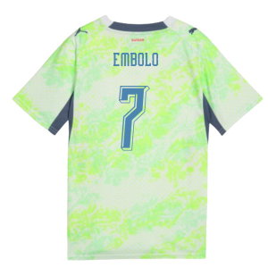 2026-2027 Switzerland Away Shirt (Kids) (Embolo 7)