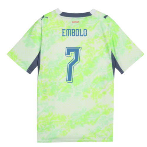 2026-2027 Switzerland Away Shirt (Kids) (Embolo 7)