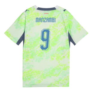 2026-2027 Switzerland Away Shirt (Kids) (Manzambi 9)