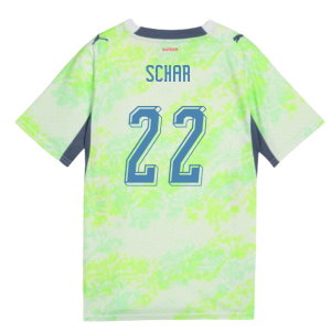 2026-2027 Switzerland Away Shirt (Kids) (Schar 22)