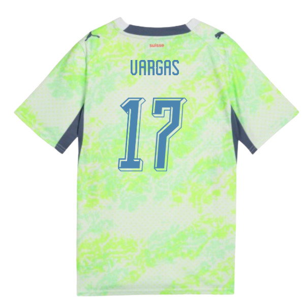 2026-2027 Switzerland Away Shirt (Kids) (Vargas 17)