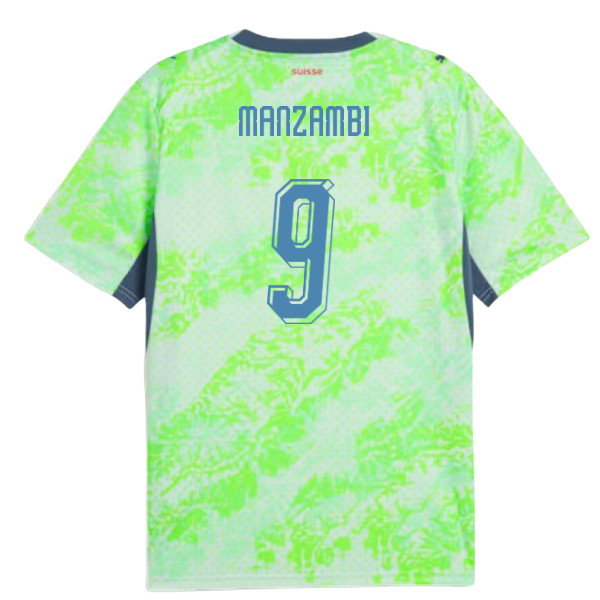 2026-2027 Switzerland Away Shirt (Manzambi 9)