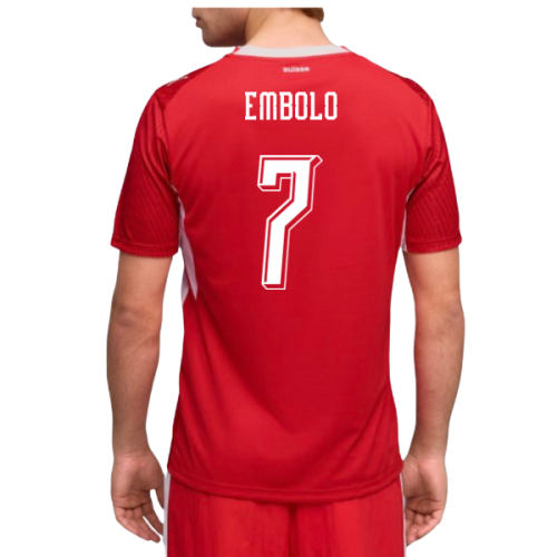 2026-2027 Switzerland Home Shirt (Embolo 7) 2026-2027 Switzerland Home Shirt (Embolo 7)