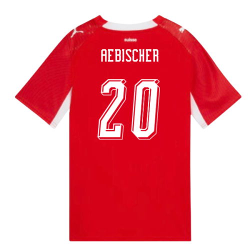 2026-2027 Switzerland Home Shirt (Kids) (Aebischer 20)