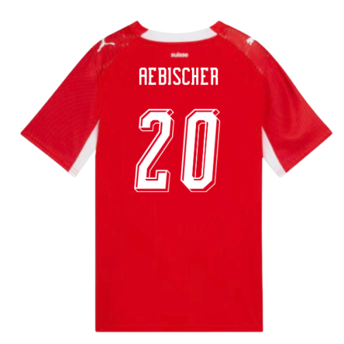 2026-2027 Switzerland Home Shirt (Kids) (Aebischer 20)