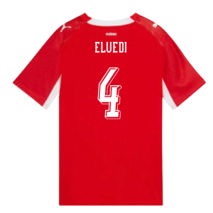 2026-2027 Switzerland Home Shirt (Kids) (Elvedi 4)