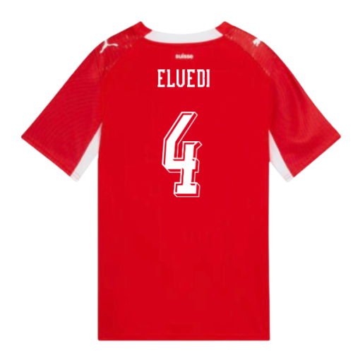 2026-2027 Switzerland Home Shirt (Kids) (Elvedi 4)
