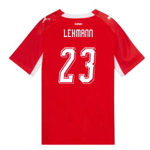 2026-2027 Switzerland Home Shirt (Kids) (Lehmann 23)