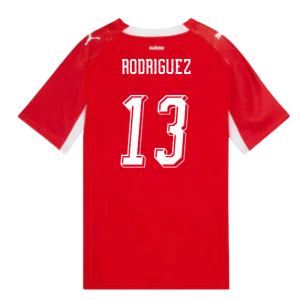 2026-2027 Switzerland Home Shirt (Kids) (Rodriguez 13)