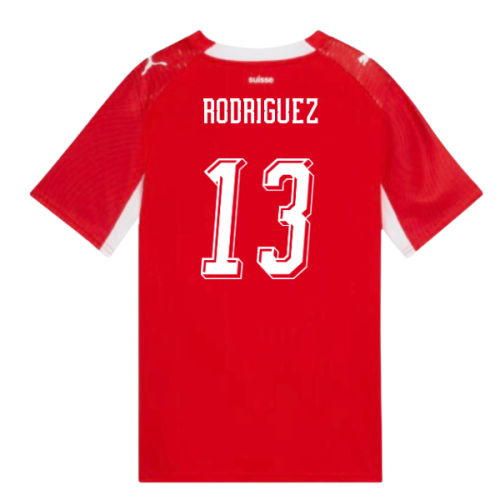 2026-2027 Switzerland Home Shirt (Kids) (Rodriguez 13)