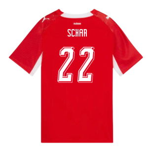2026-2027 Switzerland Home Shirt (Kids) (Schar 22)