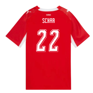 2026-2027 Switzerland Home Shirt (Kids) (Schar 22)