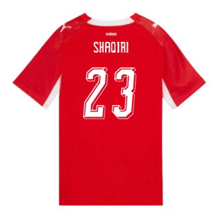2026-2027 Switzerland Home Shirt (Kids) (Shaqiri 23)