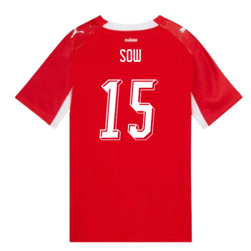2026-2027 Switzerland Home Shirt (Kids) (Sow 15)