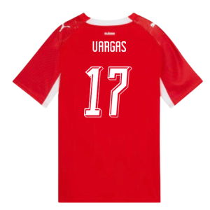 2026-2027 Switzerland Home Shirt (Kids) (Vargas 17)