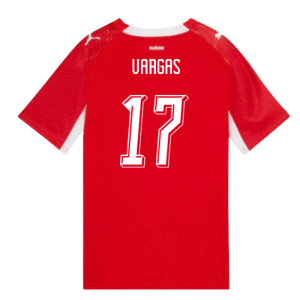 2026-2027 Switzerland Home Shirt (Kids) (Vargas 17)