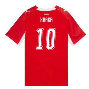 2026-2027 Switzerland Home Shirt (Kids) (Xhaka 10)
