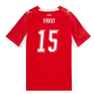 2026-2027 Switzerland Home Shirt (Kids) (Yakin 15)