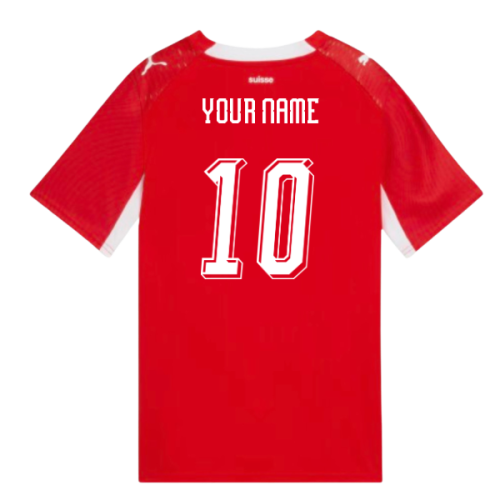 2026-2027 Switzerland Home Shirt (Kids) (Your Name)