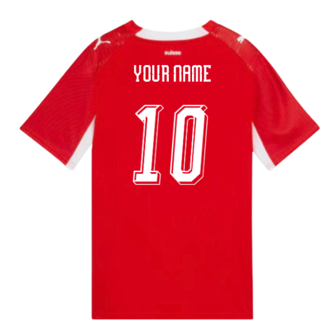 2026-2027 Switzerland Home Shirt (Kids) (Your Name)