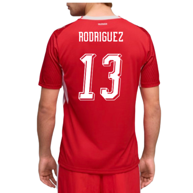 2026-2027 Switzerland Home Shirt (Rodriguez 13)