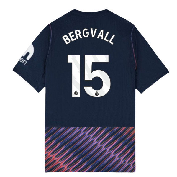 2026-2027 Tottenham Authentic Aero-Fit Match Away Shirt (Bergvall 15)