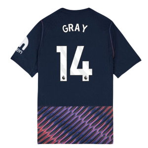 2026-2027 Tottenham Authentic Aero-Fit Match Away Shirt (Gray 14)