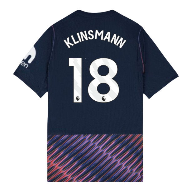2026-2027 Tottenham Authentic Aero-Fit Match Away Shirt (Klinsmann 18)