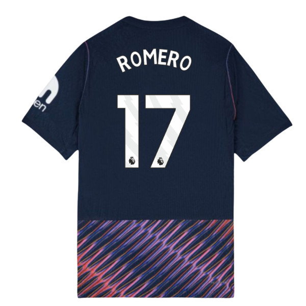 2026-2027 Tottenham Authentic Aero-Fit Match Away Shirt (Romero 17)
