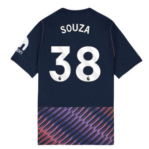 2026-2027 Tottenham Authentic Aero-Fit Match Away Shirt (Souza 38)