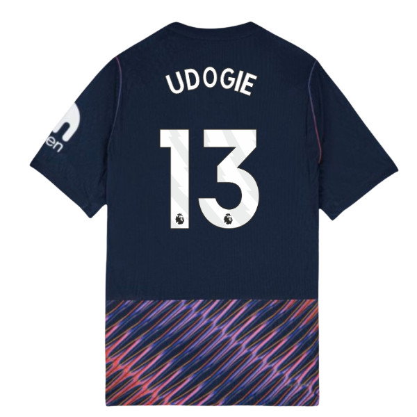 2026-2027 Tottenham Authentic Aero-Fit Match Away Shirt (Udogie 13)