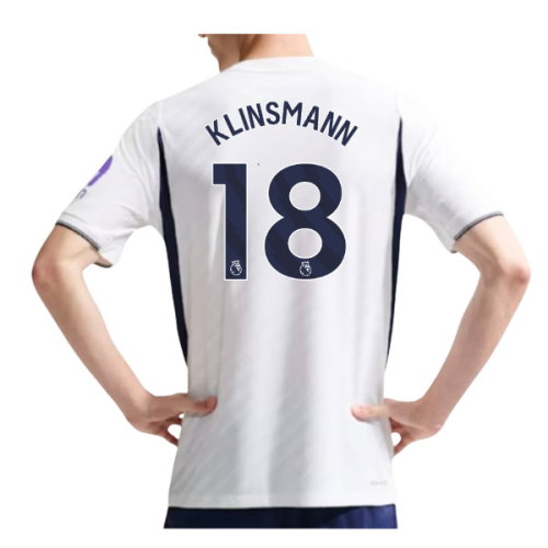 2026-2027 Tottenham Authentic Aero-Fit Match Home Shirt (Klinsmann 18)