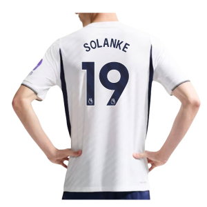 2026-2027 Tottenham Authentic Aero-Fit Match Home Shirt (Solanke 19)