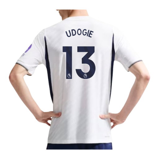 2026-2027 Tottenham Authentic Aero-Fit Match Home Shirt (Udogie 13)