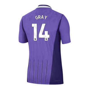 2026-2027 Tottenham Authentic Aero-Fit Match Third Shirt (Gray 14)