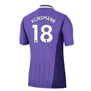 2026-2027 Tottenham Authentic Aero-Fit Match Third Shirt (Klinsmann 18)