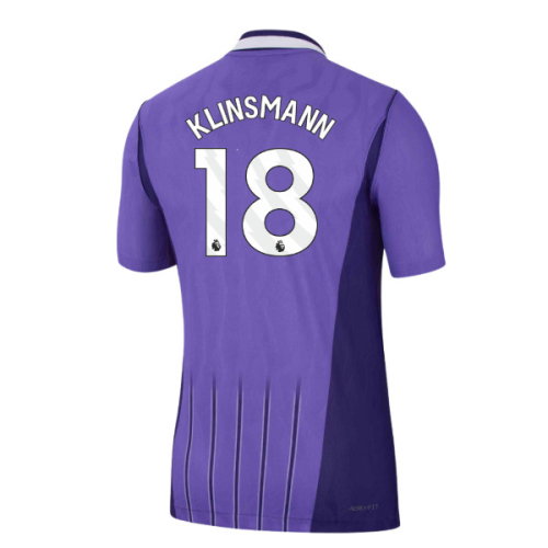 2026-2027 Tottenham Authentic Aero-Fit Match Third Shirt (Klinsmann 18)