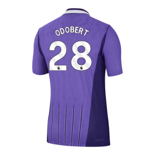 2026-2027 Tottenham Authentic Aero-Fit Match Third Shirt (Odobert 28)