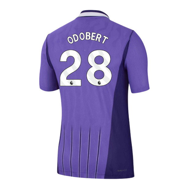 2026-2027 Tottenham Authentic Aero-Fit Match Third Shirt (Odobert 28)