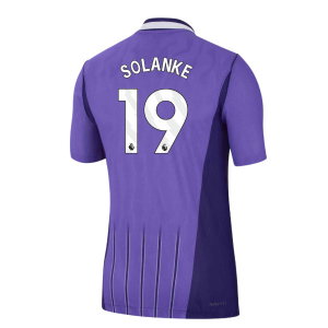 2026-2027 Tottenham Authentic Aero-Fit Match Third Shirt (Solanke 19)